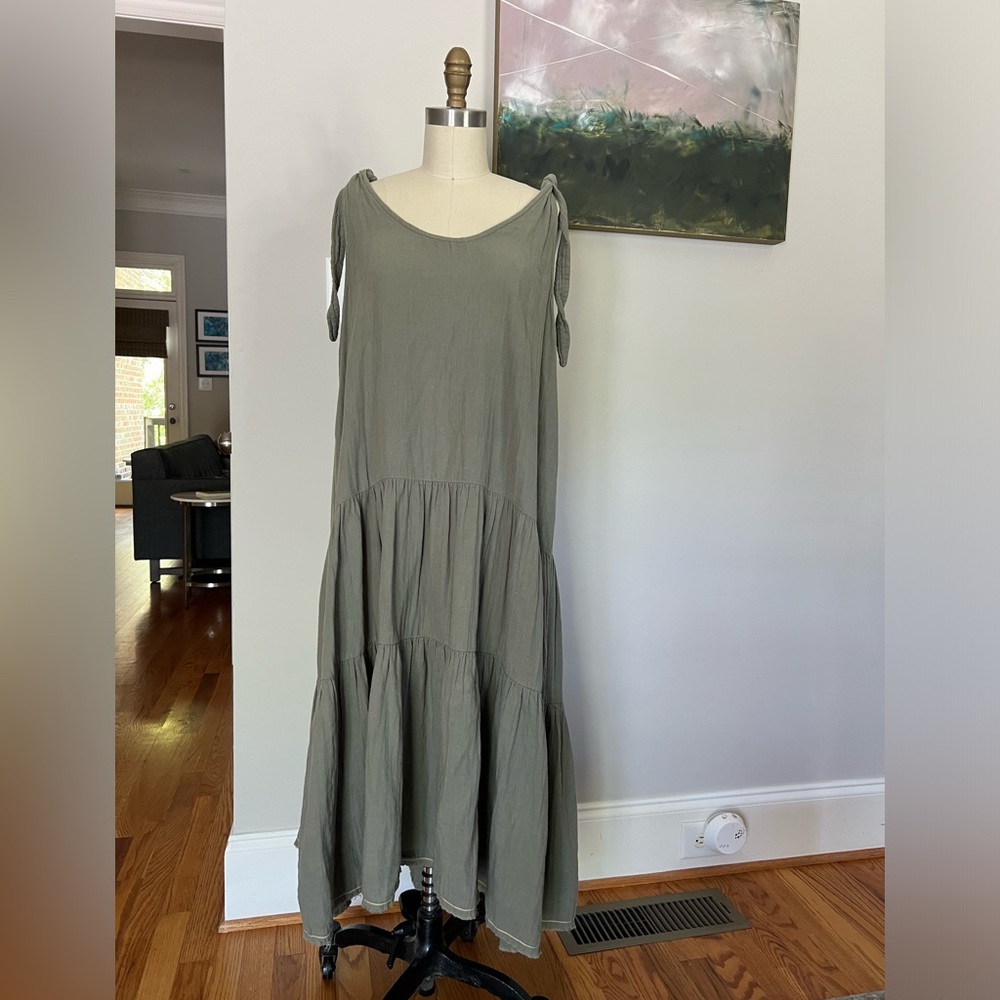 Lilla P tiered tank dress